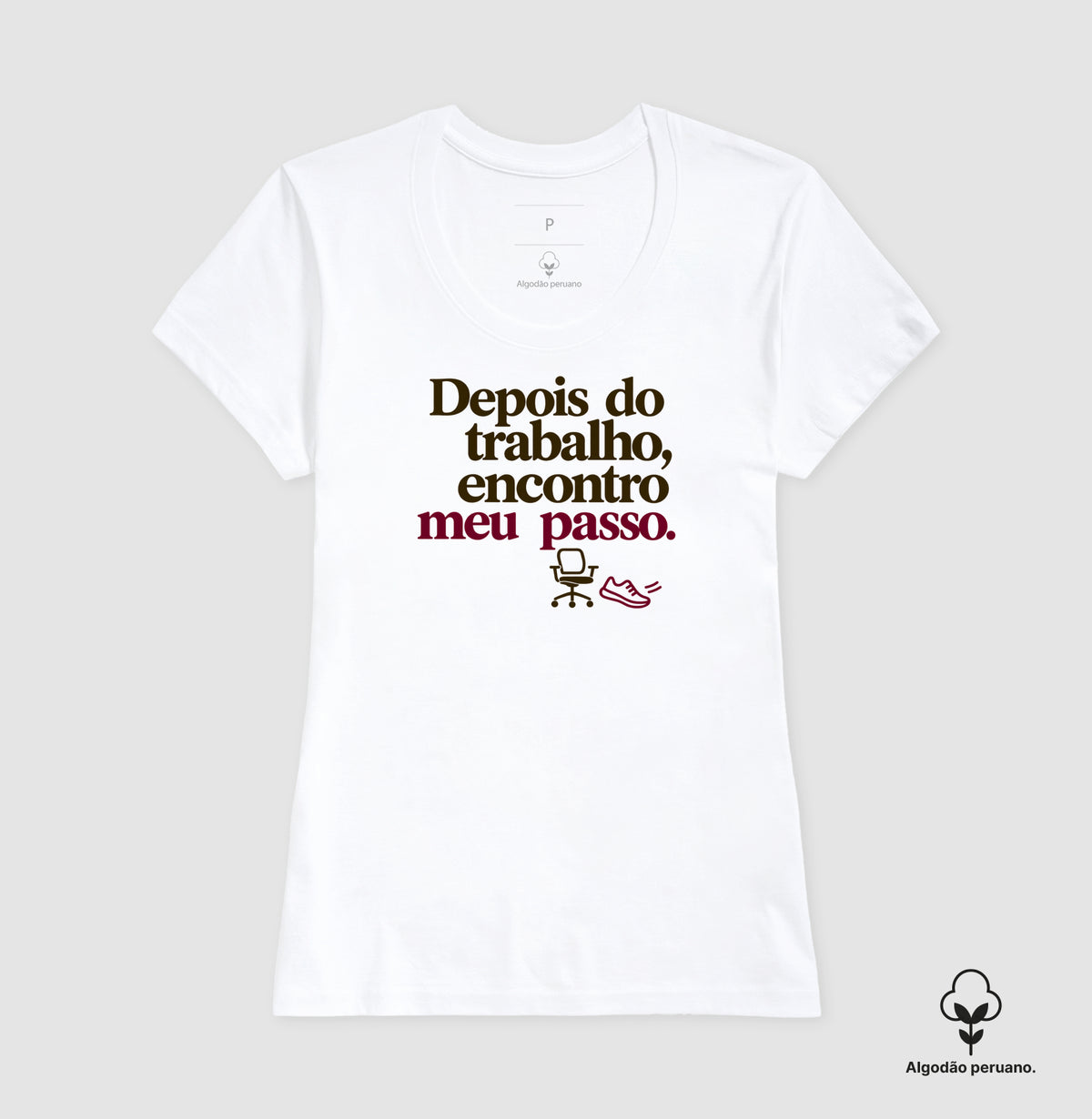 Camiseta Algodão Peruano - Depois do Expediente