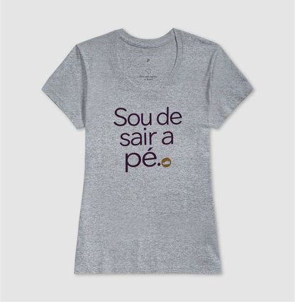 Camiseta Unissex - Gosto de Ir a Pé