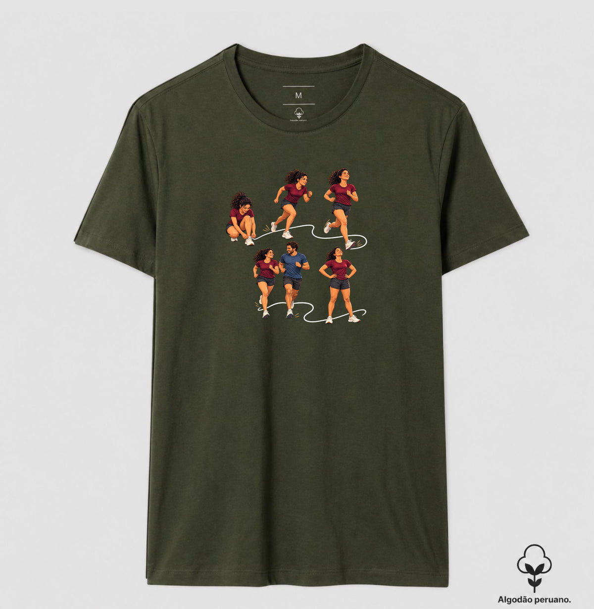 Camiseta Algodão Peruano - Primeiro 5K