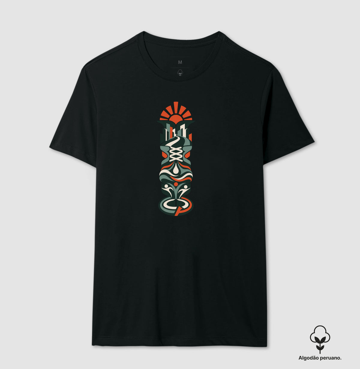 Camiseta Algodão Peruano - Totem do Corre