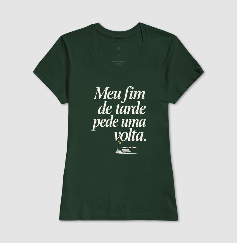 Camiseta Unissex - Noite de Esquina, Feminino, Verde