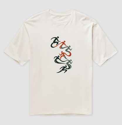 Camiseta Oversized - Movimento Contínuo