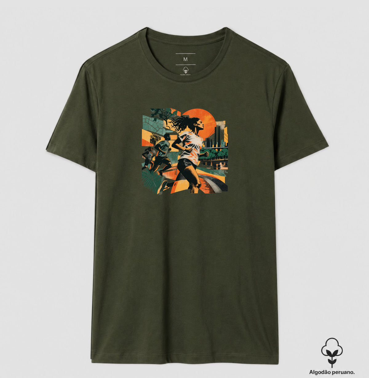 Camiseta Algodão peruano - Primeira luz