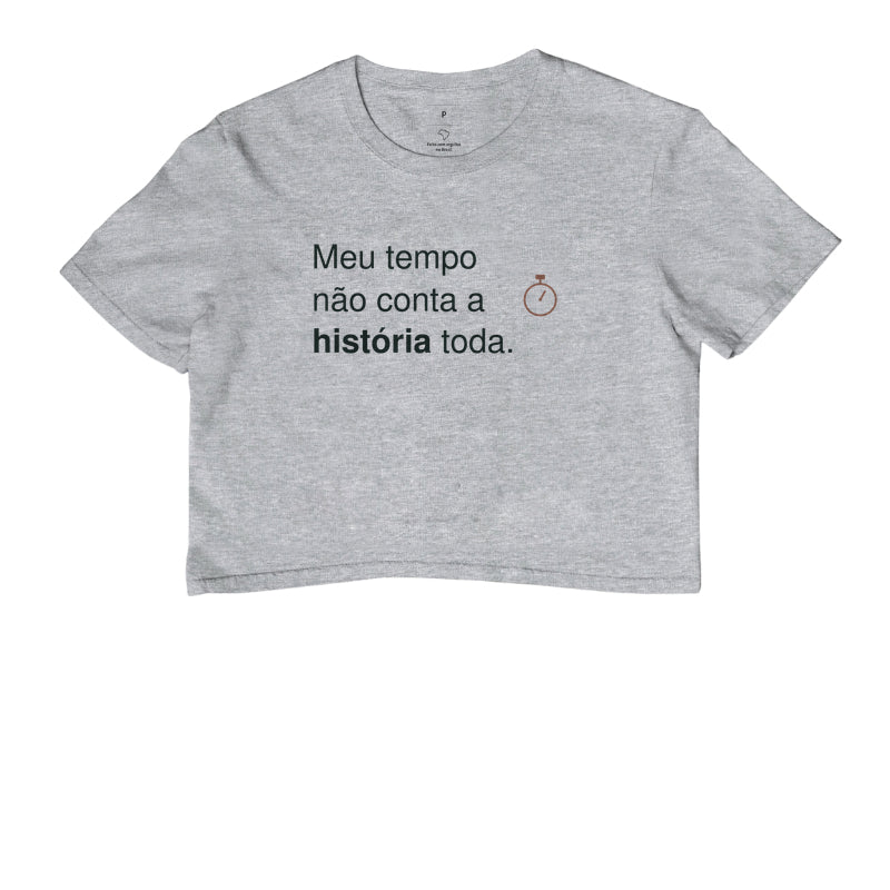 Cropped - Muito Além do Tempo, Cinza