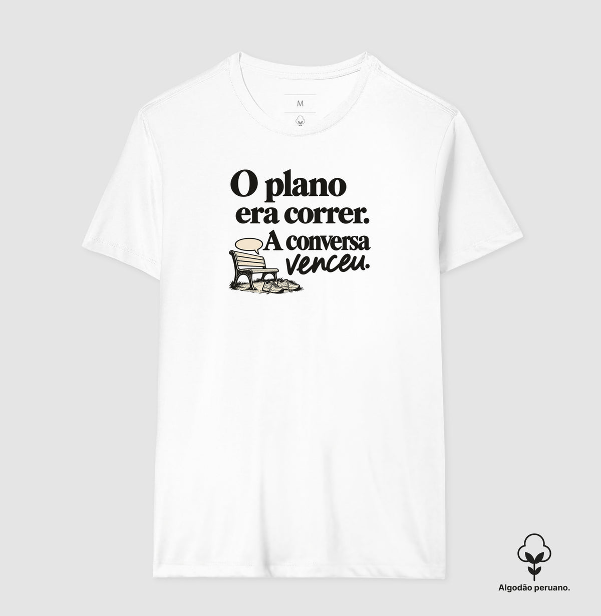 Camiseta Algodão Peruano - Planejamento Generoso