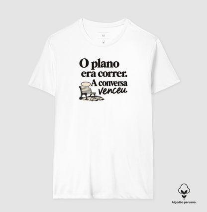 Camiseta Algodão Peruano - Planejamento Generoso