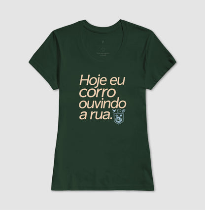 Camiseta Unissex - Música Guardada, Feminino, Verde