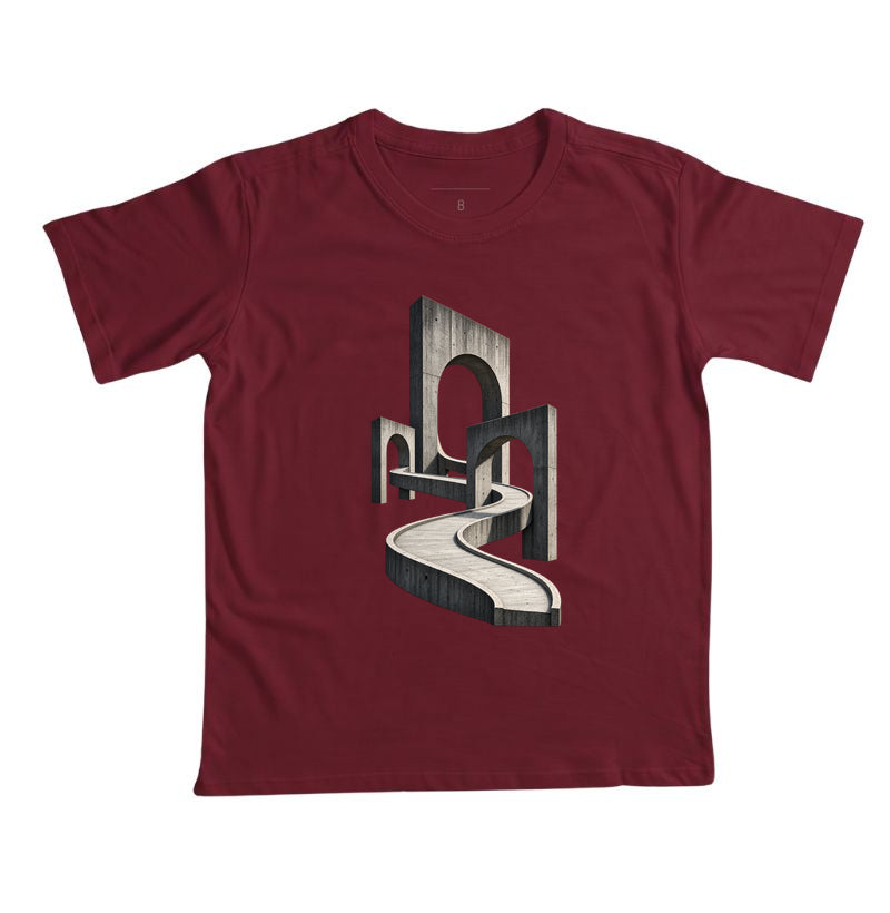 Camiseta Infantil - Horizonte de Concreto