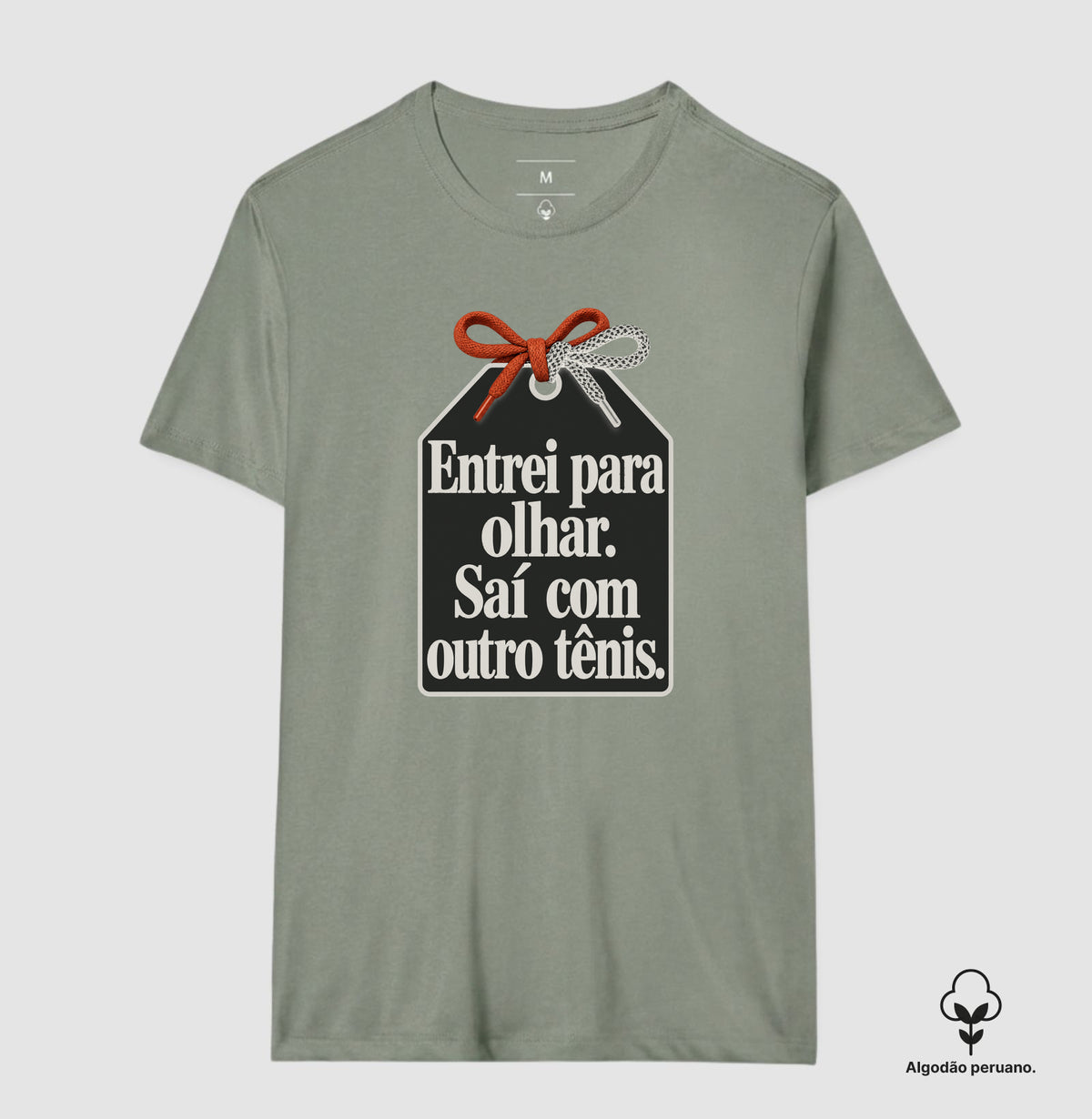 Camiseta Algodão Peruano - Catálogo de Tênis