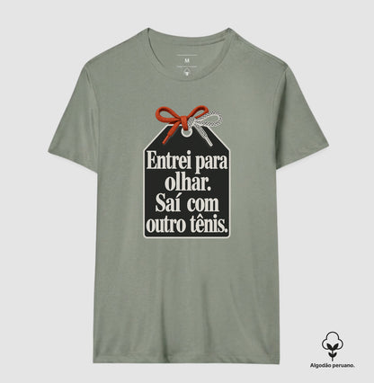 Camiseta Algodão Peruano - Catálogo de Tênis