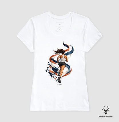 Camiseta Algodão Peruano - Dentro da Maratona