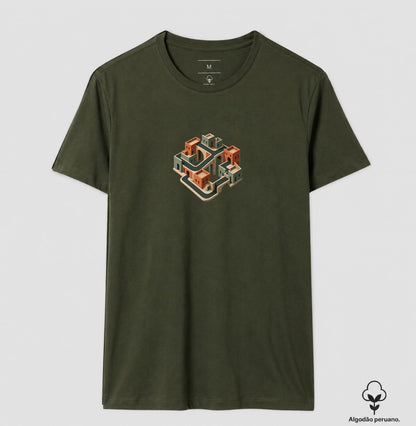 Camiseta Algodão Peruano - Quarteirão Infinito