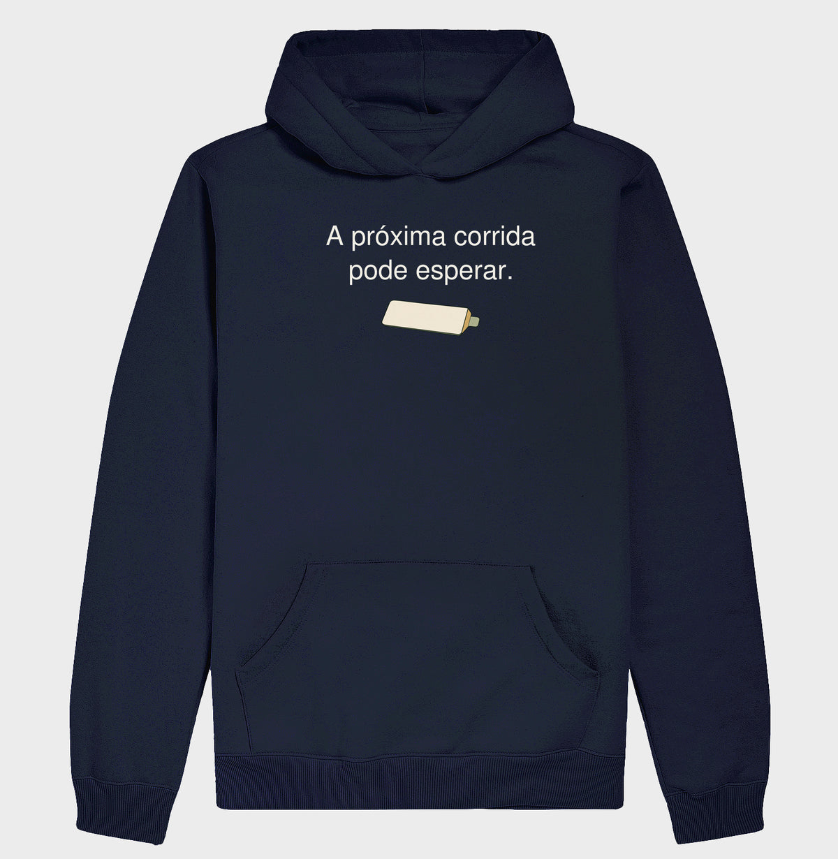 Hoodie Moletom - Pausa Escolhida, Marinho