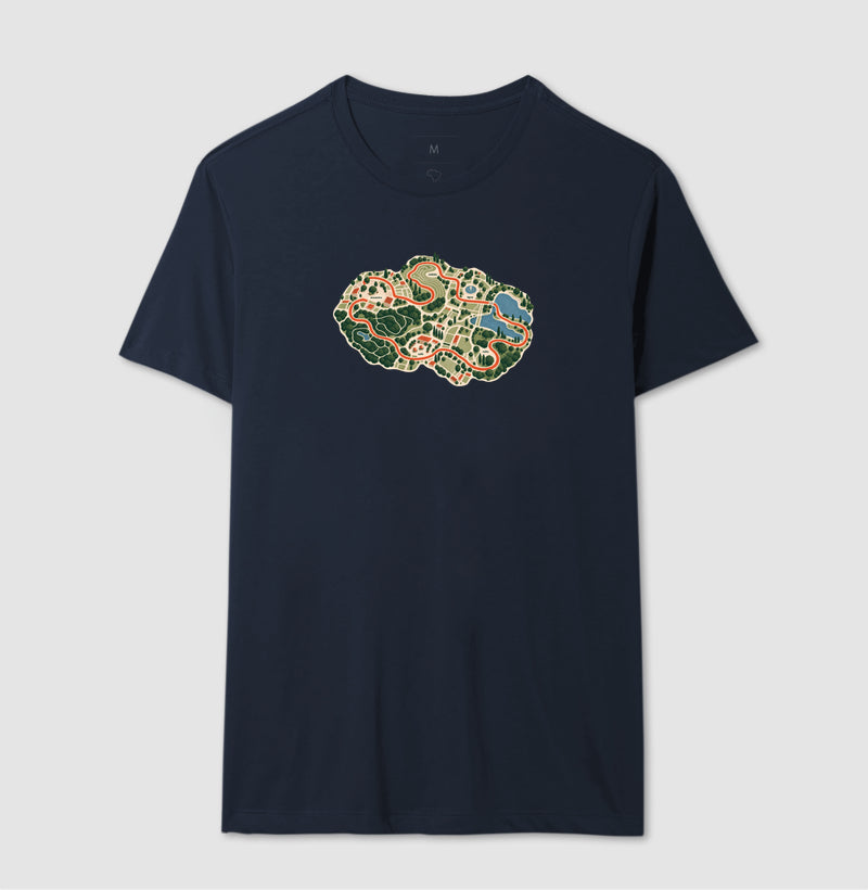 Camiseta Unissex - Mapa do Corre