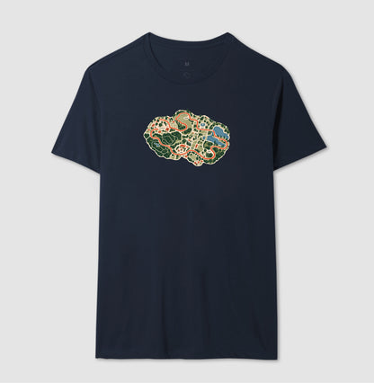 Camiseta Unissex - Mapa do Corre