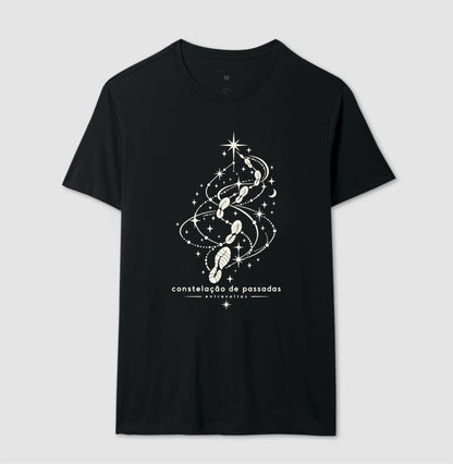 Camiseta Unissex - Constelação de Passos