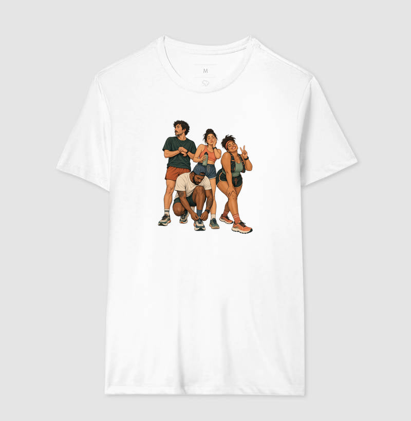 Camiseta Oversized - Foto Antes da Largada