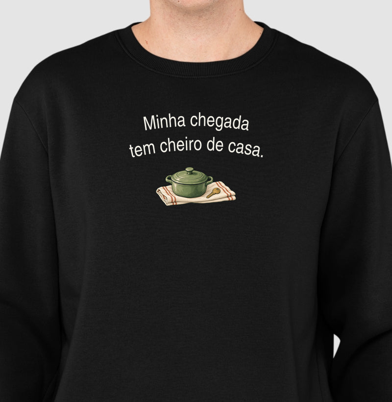 Suéter Moletom - Cheiro de Casa