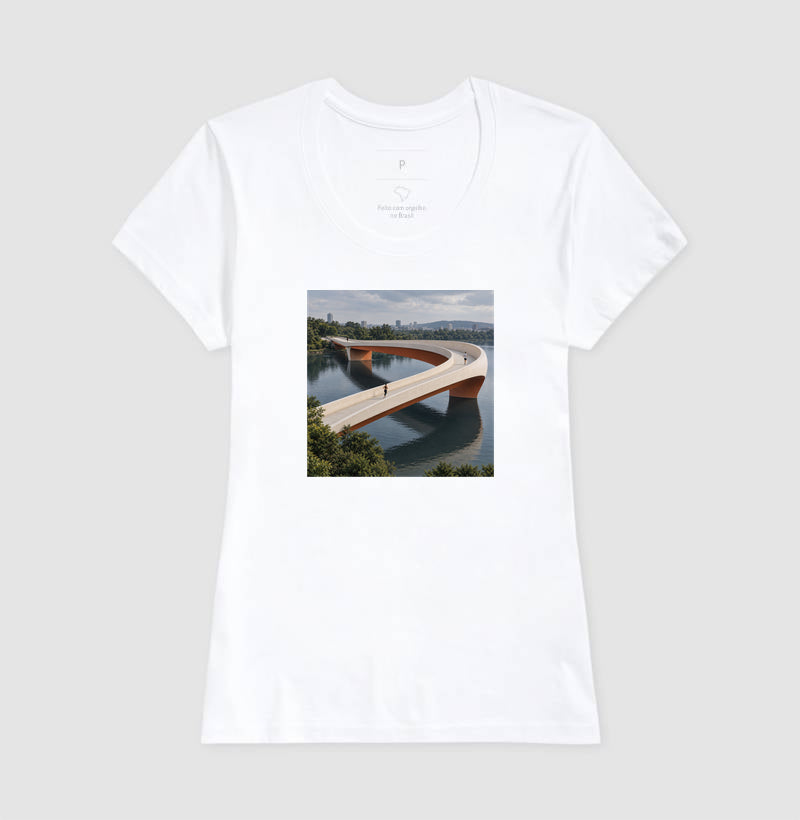 Camiseta Unissex - Pontes e Voltas