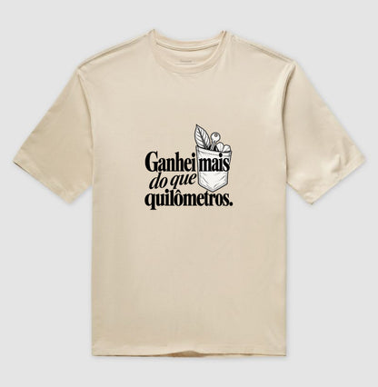 Camiseta Oversized - Conquista de Rua — Areia