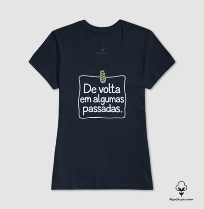 Camiseta Algodão Peruano - Aviso de Saída