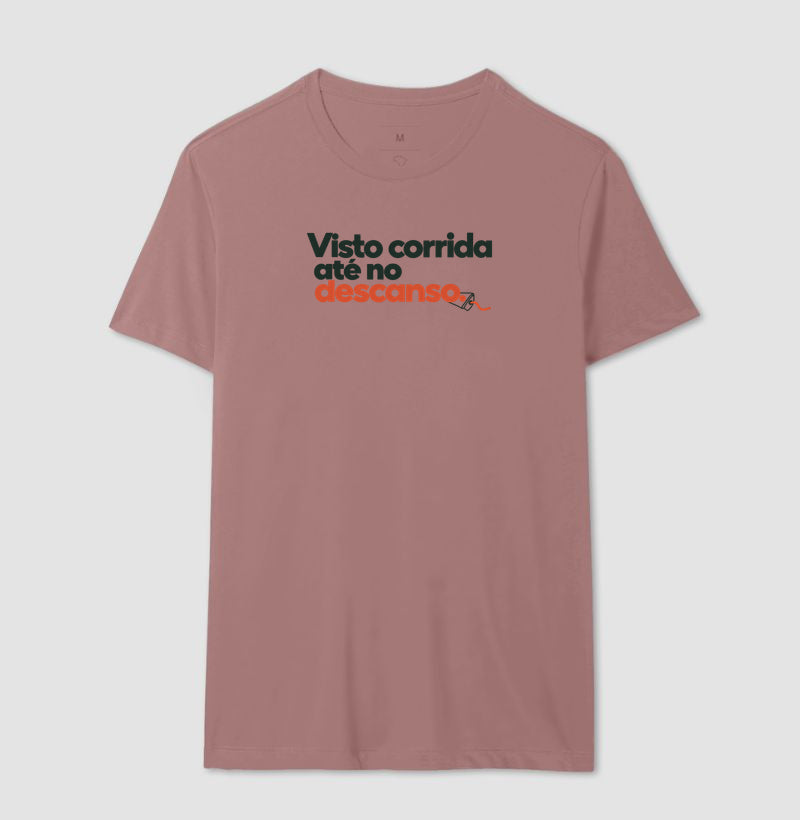 Camiseta Unissex - Corrida no Guarda-Roupa