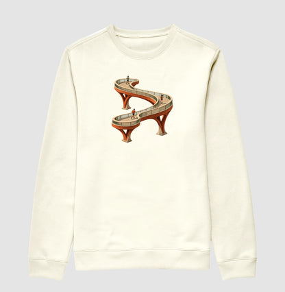 Suéter Moletom - Pontes e Voltas, Off White