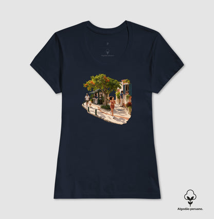 Camiseta Algodão Peruano - Calçada Viva