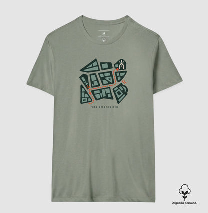 Camiseta Algodão Peruano - Plano de Emergência
