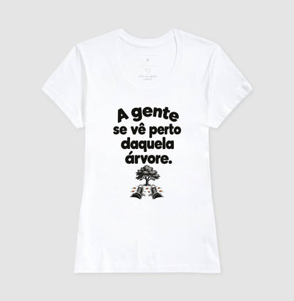 Camiseta Unissex - Ponto de Encontro, Feminino, Branca