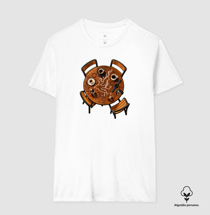 Camiseta Algodão Peruano - Café Depois do Corre