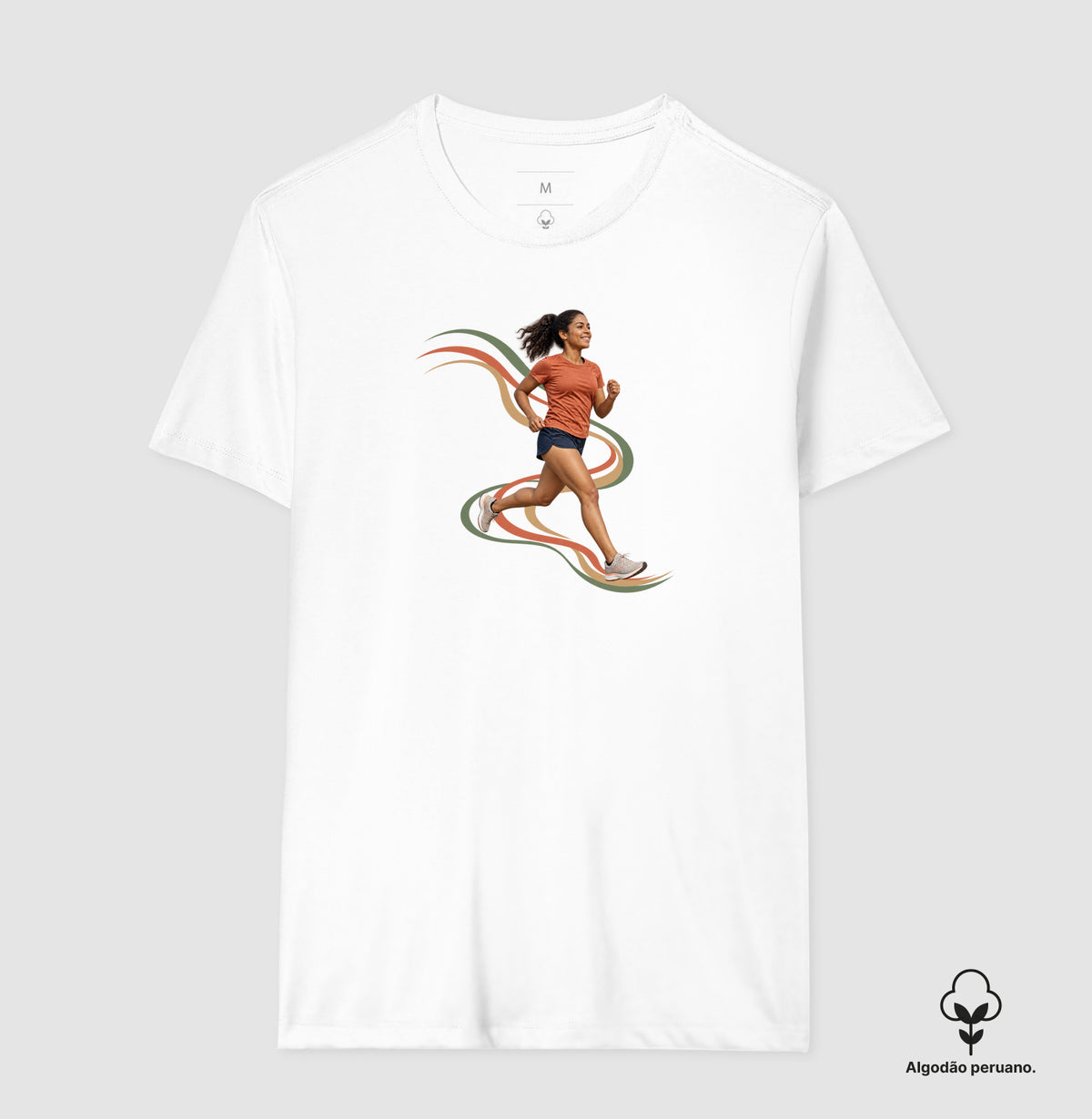 Camiseta Algodão Peruano - Clube Invisível