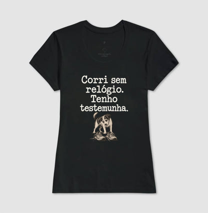 Camiseta Unissex - Relógio em Casa