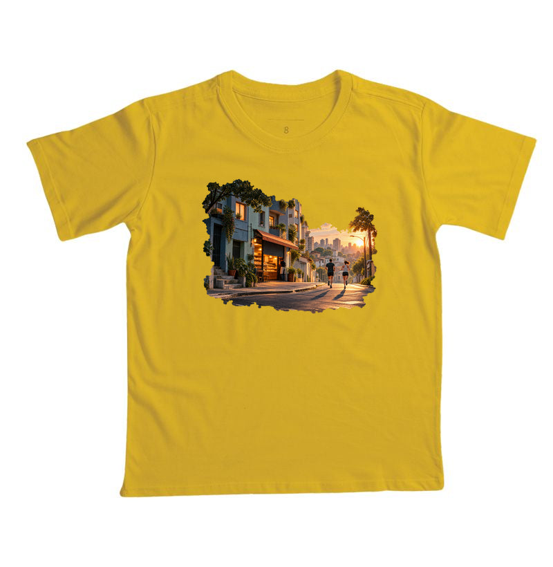 Camiseta Infantil - A Cidade Acorda