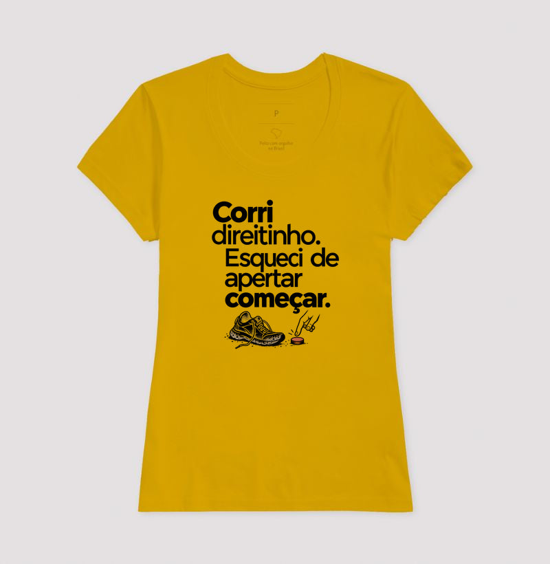 Camiseta Unissex - Botão Esquecido
