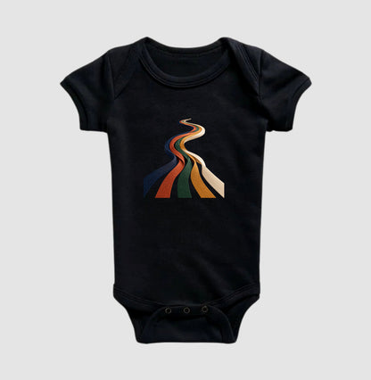 Body Infantil - Quilômetros Compartilhados, Preta