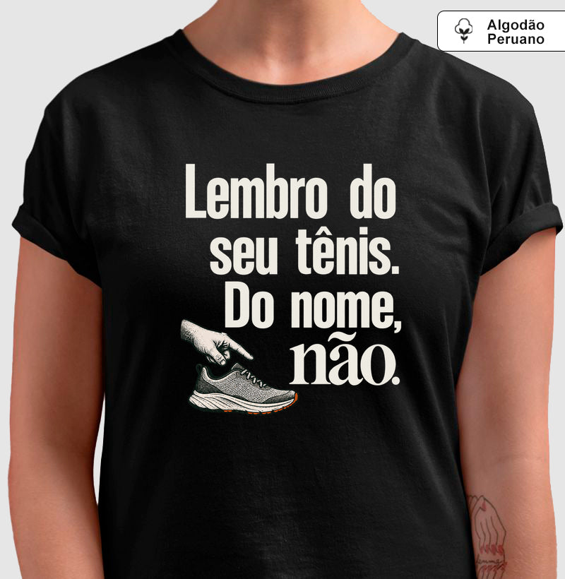 Camiseta Algodão Peruano - Nome Emprestado