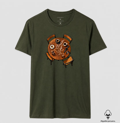 Camiseta Algodão Peruano - Café Depois do Corre
