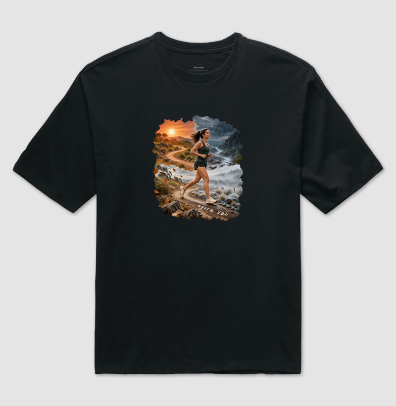 Camiseta Oversized - Clima Perfeito