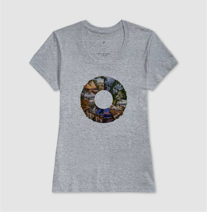 Camiseta Unissex - Um Ano em Movimento, Feminino, Cinza