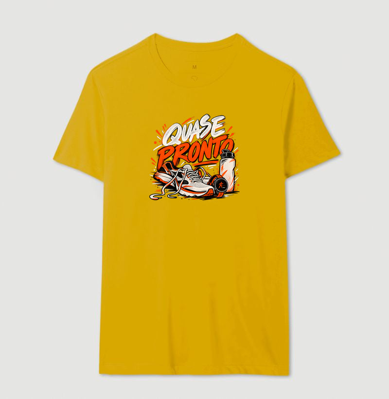 Camiseta Unissex - Cinco Minutos Para Sair