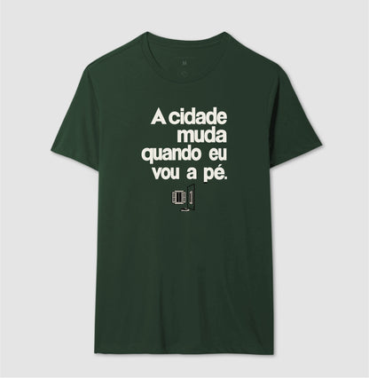Camiseta Unissex - Outro Olhar, Masculino, Verde