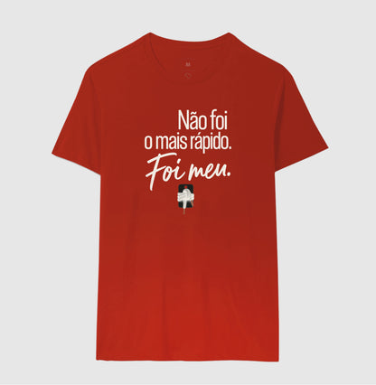 Camiseta Unissex - Orgulho sem Comparação, Masculino, Vermelho