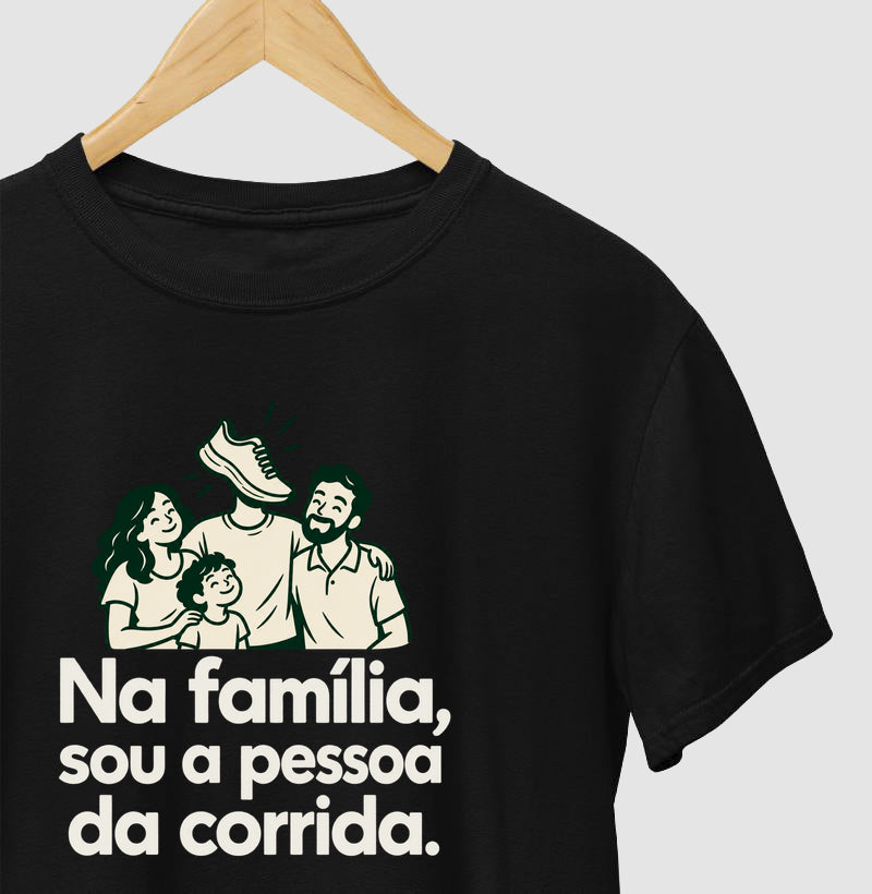 Camiseta Unissex - Sobrenome Corrida