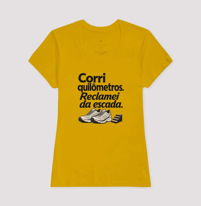 Camiseta Unissex - Escada Surpresa