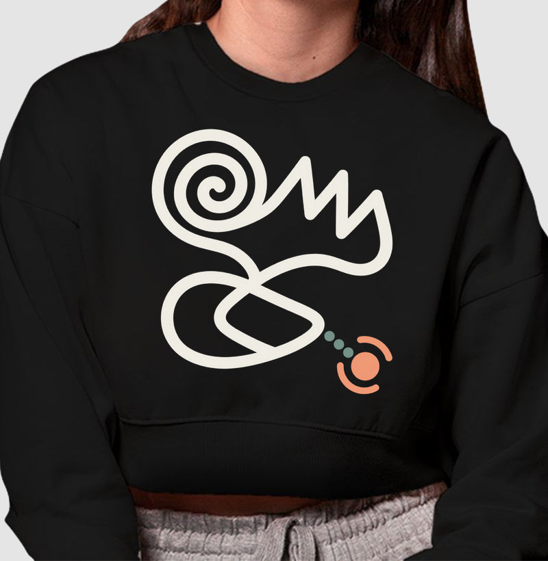 Cropped Moletom - GPS em Crise
