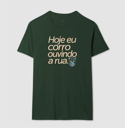 Camiseta Unissex - Música Guardada, Masculino, Verde