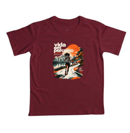 Camiseta infantil - Vida em Percurso