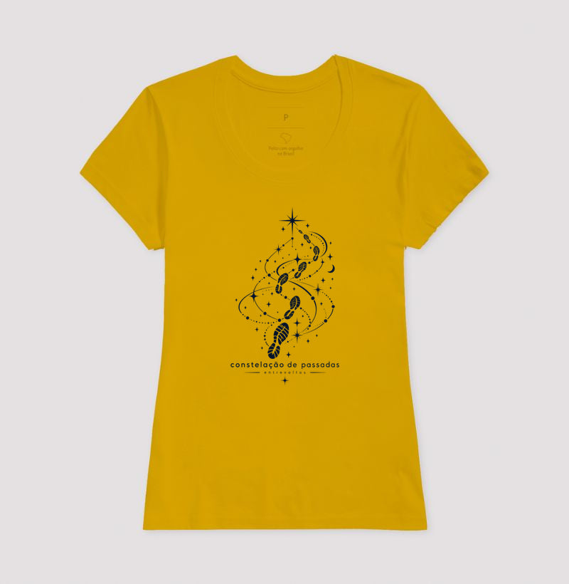 Camiseta Unissex - Constelação de Passos