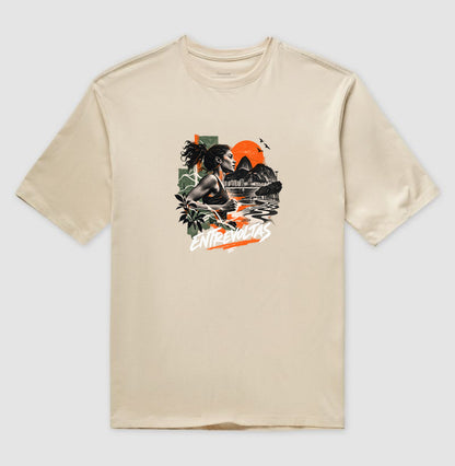 Camiseta Oversized - Entrevoltas em Movimento